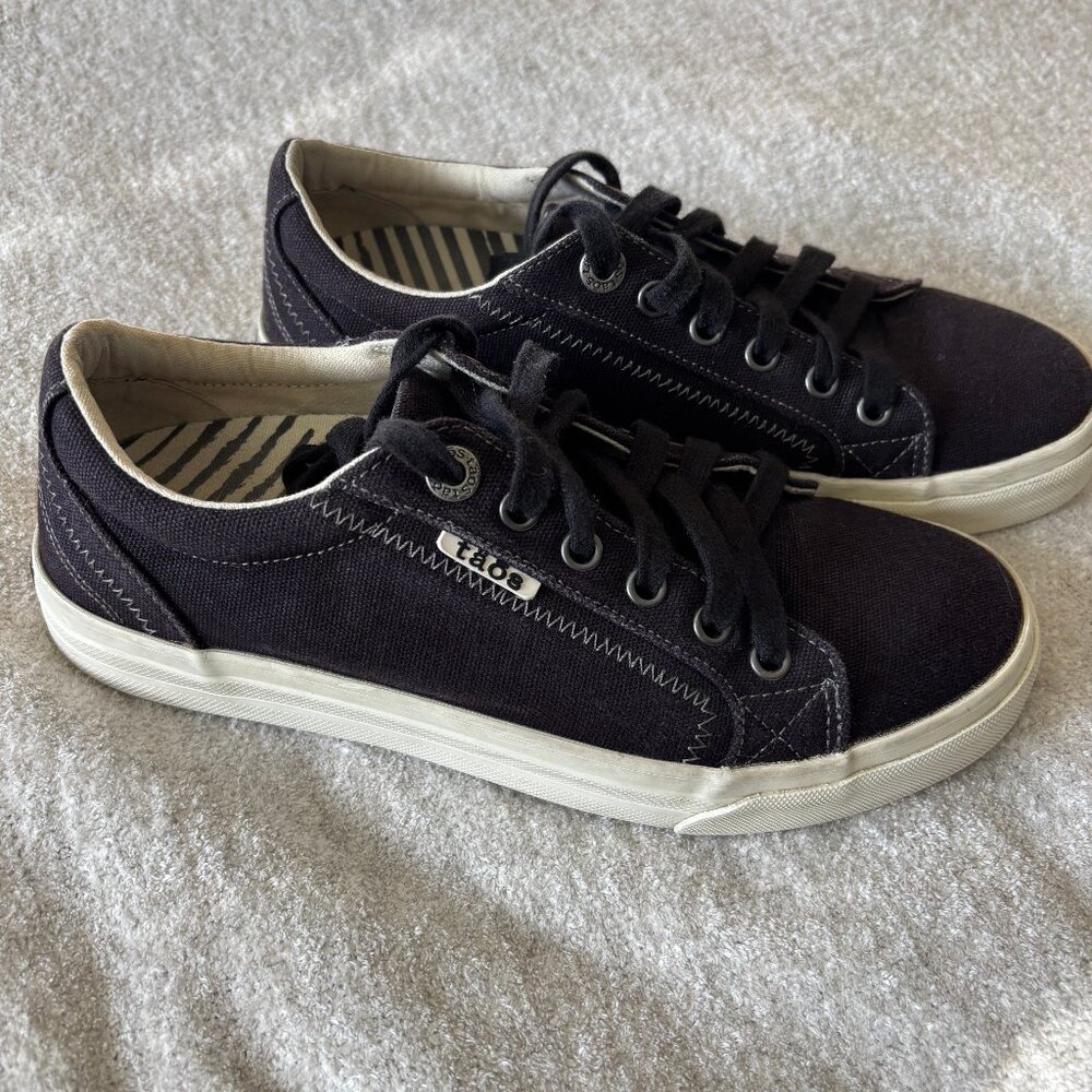 Taos Plim Soul sneakers, black canvas